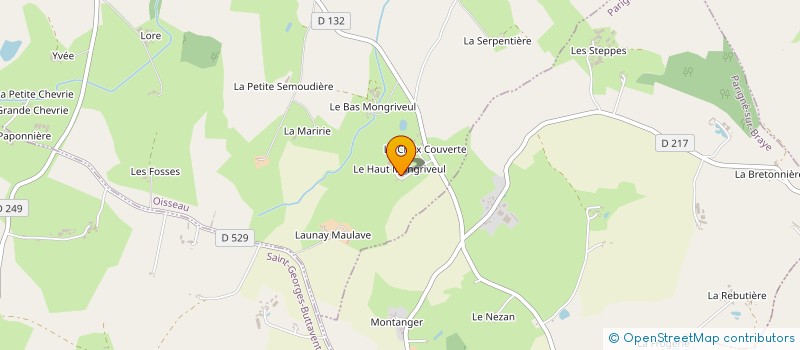localisation de l'entreprise EARL CHESNEAU à OISSEAU