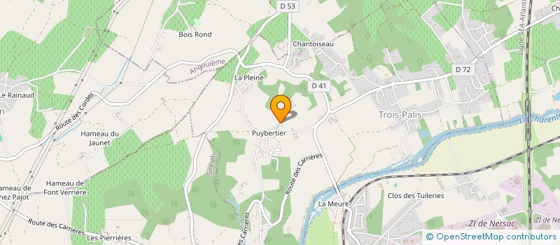 localisation de l'entreprise EARL CHESSON à TROIS-PALIS
