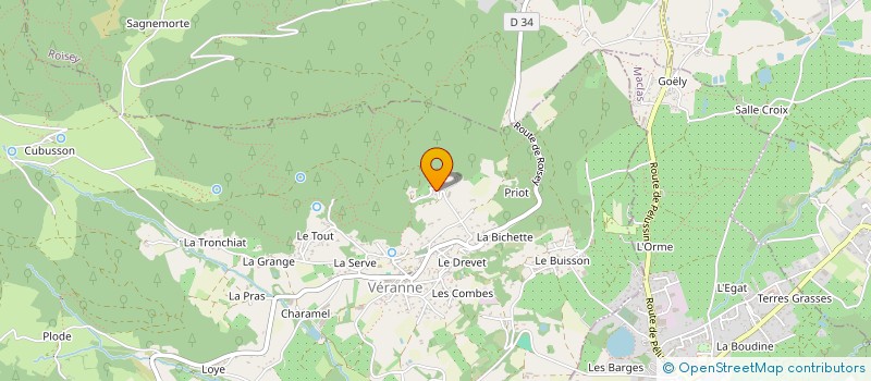 localisation de l'entreprise EARL CHETOT à VERANNE