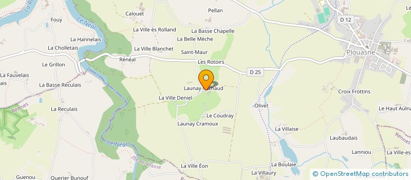 localisation de l'entreprise EARL CHEVALIER à PLOUASNE