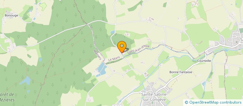 localisation de l'entreprise EARL CHEVALIER-COHIN  SAINT JEAN D ASSE