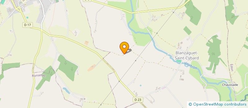 localisation de l'entreprise EARL CHIQUET à VILLEBOIS-LAVALETTE