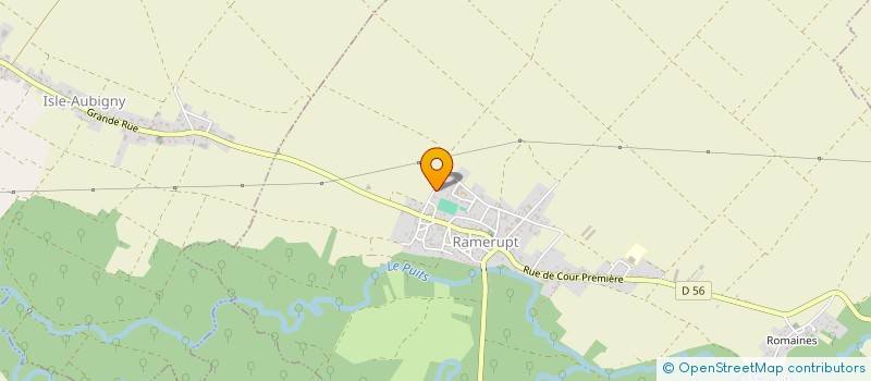 localisation de l'entreprise EARL CHRETIEN  RAMERUPT