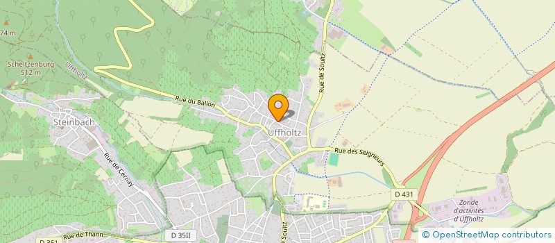 localisation de l'entreprise EARL CHRISTEN LUCIEN  UFFHOLTZ