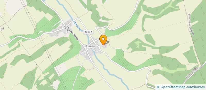 localisation de l'entreprise EARL CHRISTIAN MARIN ET FILS à AVIREY-LINGEY