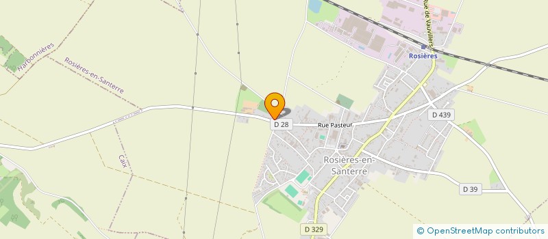 localisation de l'entreprise EARL CHUFFART ANTOINE  BAYONVILLERS