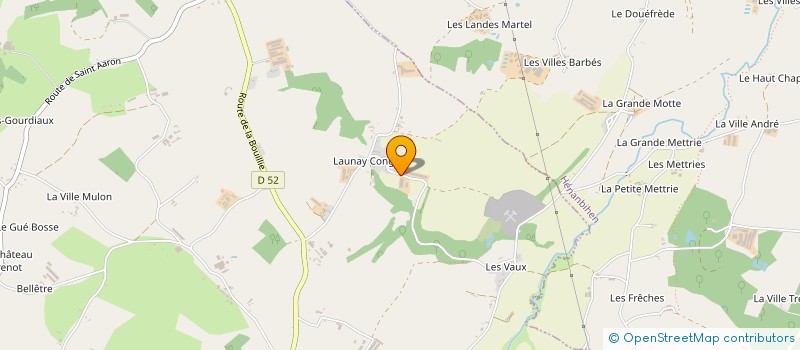 localisation de l'entreprise EARL CIDRERIE DU PENTIEVRE  HENANSAL