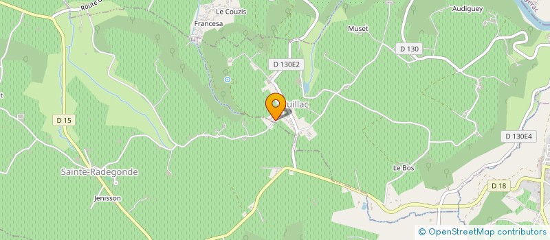 localisation de l'entreprise EARL CIROLI  JUILLAC