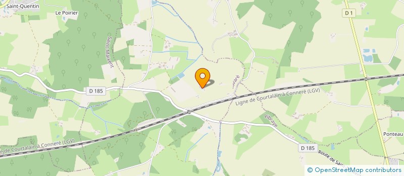 localisation de l'entreprise EARL CIRON  LE LUART