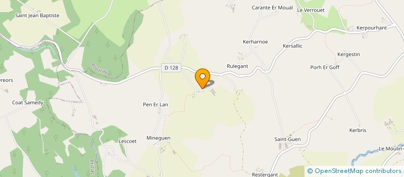 localisation de l'entreprise EARL CLAUDIC JEAN PIERRE  SAINT-TUGDUAL