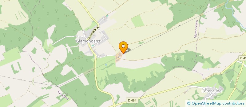 localisation de l'entreprise EARL CLERC à GLAMONDANS