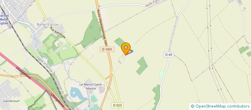 localisation de l'entreprise EARL CLERC à CHAMBLY