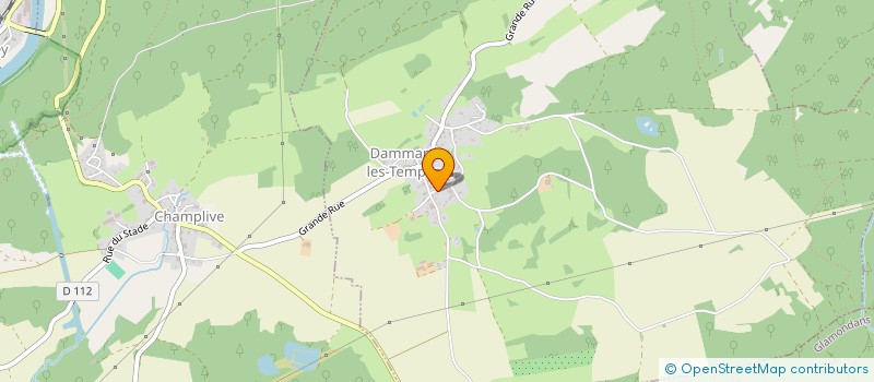 localisation de l'entreprise EARL CLERGET DU TRA DE SOL à DAMMARTIN-LES-TEMPLIERS
