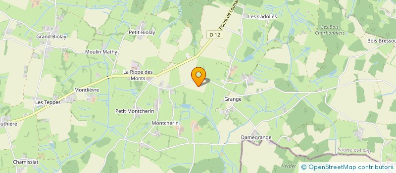 localisation de l'entreprise EARL CLERMIDY à ROMENAY