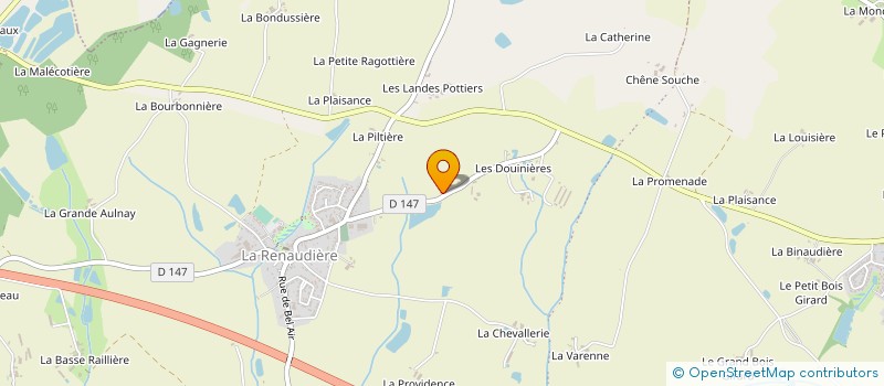 localisation de l'entreprise EARL CLOCHARD  SEVREMOINE