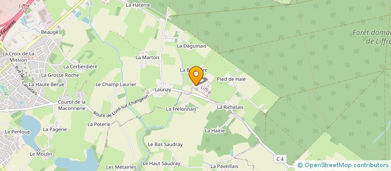 localisation de l'entreprise EARL CLOLUS-COTTIN  LIFFRE