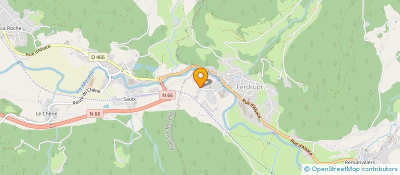 localisation de l'entreprise EARL CLOS DES BRUCHES  FERDRUPT