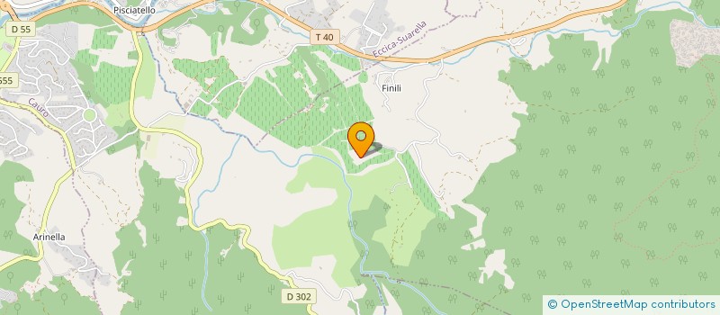 localisation de l'entreprise EARL CLOS ORNASCA à ECCICA-SUARELLA