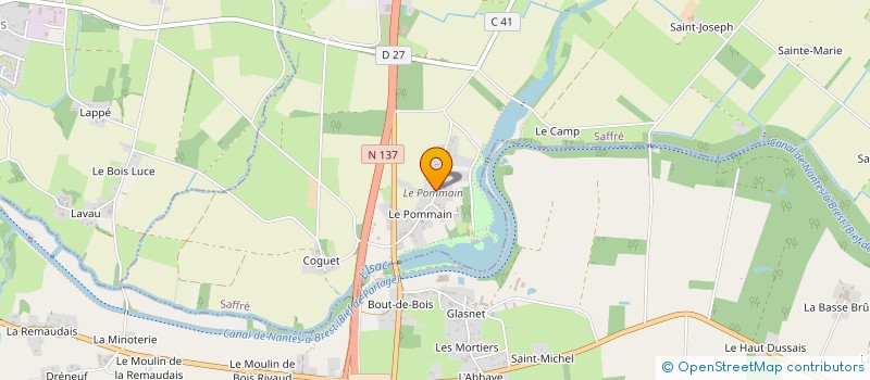 localisation de l'entreprise EARL CO-NECT  PETIT MARS