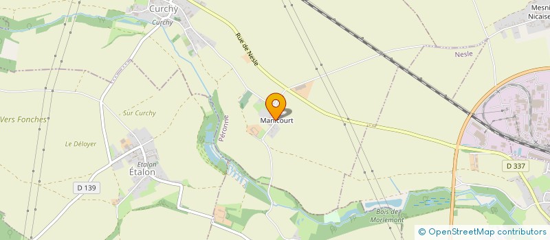 localisation de l'entreprise EARL COCKENPOT  CURCHY