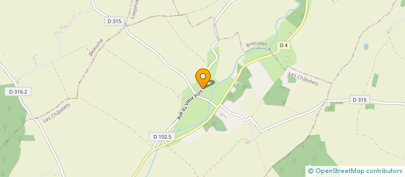 localisation de l'entreprise EARL COLLET DE MAGNY à LES CHATELETS