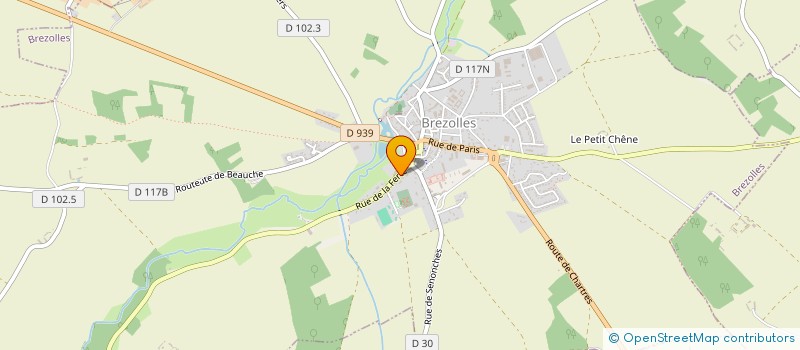localisation de l'entreprise EARL COLLET LES BRUYERES à BREZOLLES