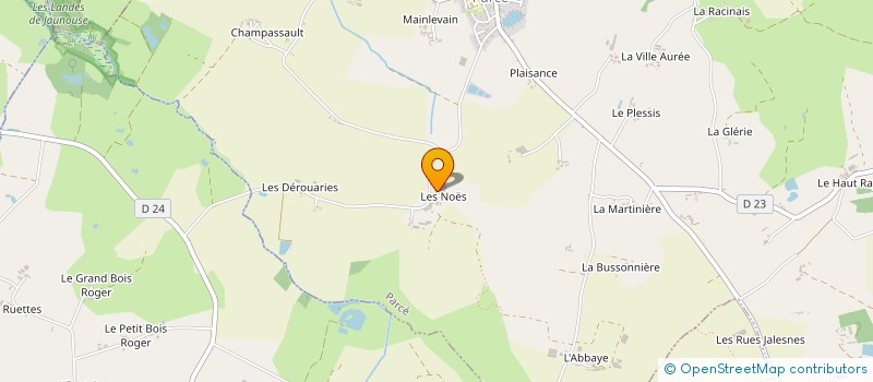 localisation de l'entreprise EARL COLLIN à PARCE