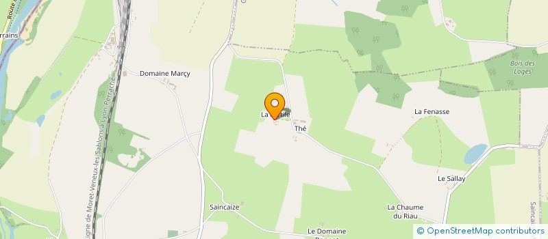 localisation de l'entreprise EARL COLMONT à SAINCAIZE-MEAUCE