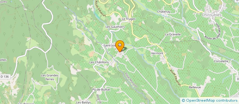 localisation de l'entreprise EARL COLONAT à VILLIE-MORGON