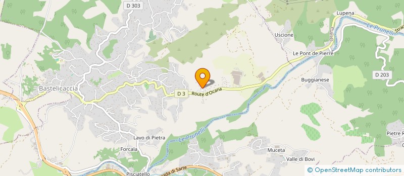 localisation de l'entreprise EARL COLTELLONI  BASTELICACCIA