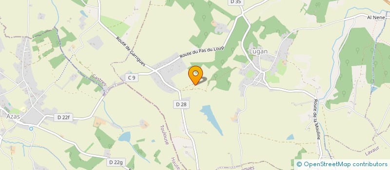 localisation de l'entreprise EARL COMBET à CABANES