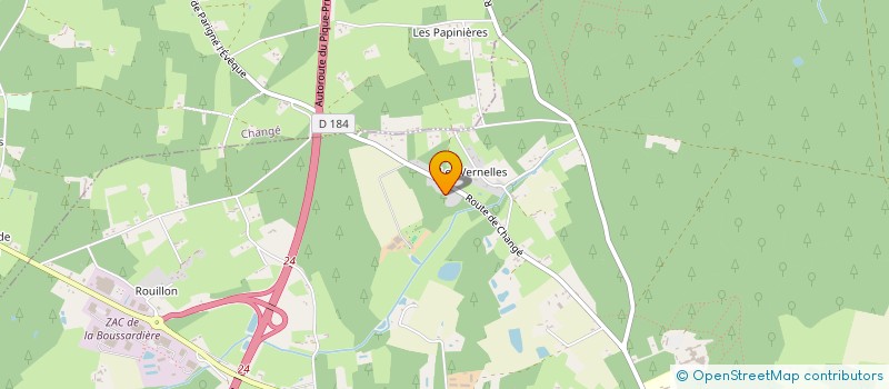 localisation de l'entreprise EARL COME à PARIGNE L EVEQUE