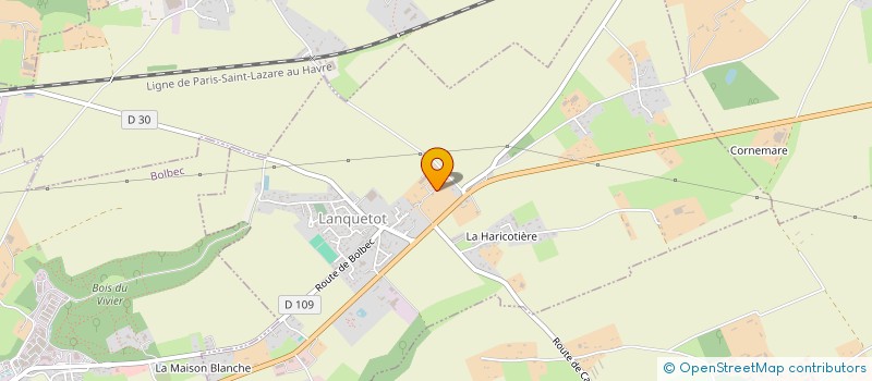 localisation de l'entreprise EARL COMMARE à LANQUETOT