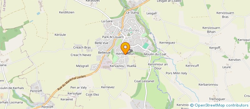 localisation de l'entreprise EARL CONAN à LE DRENNEC