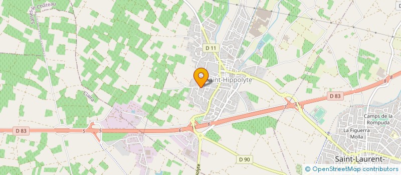 localisation de l'entreprise EARL CONILL  ST HIPPOLYTE