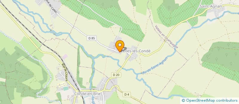 localisation de l'entreprise EARL COOREVITS à CELLES-LES-CONDE