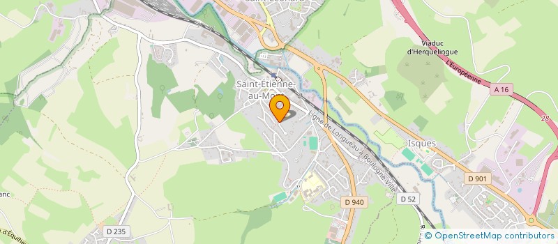 localisation de l'entreprise EARL COQUET DURIEZ  CONDETTE