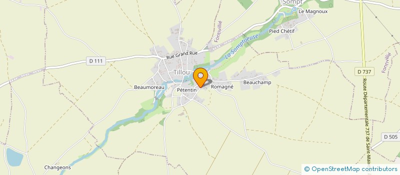 localisation de l'entreprise EARL CORNUAU BERNARD ET CATHERINE à CHEF-BOUTONNE