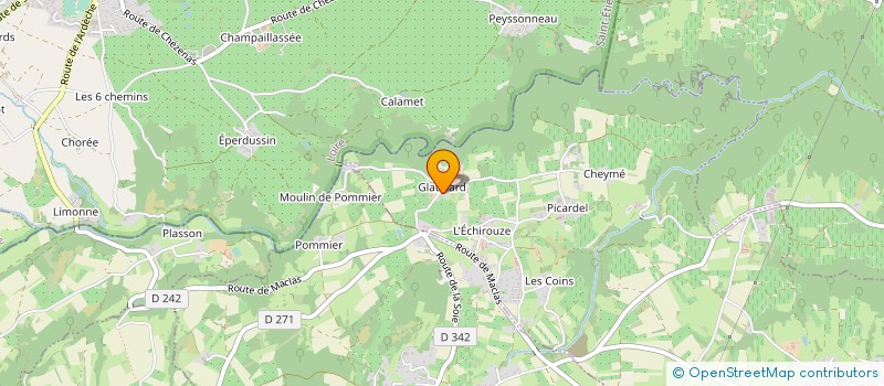 localisation de l'entreprise EARL COTTE à CHARNAS
