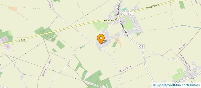 localisation de l'entreprise EARL COUEFFE  FERRIERES-HAUT-CLOCHER