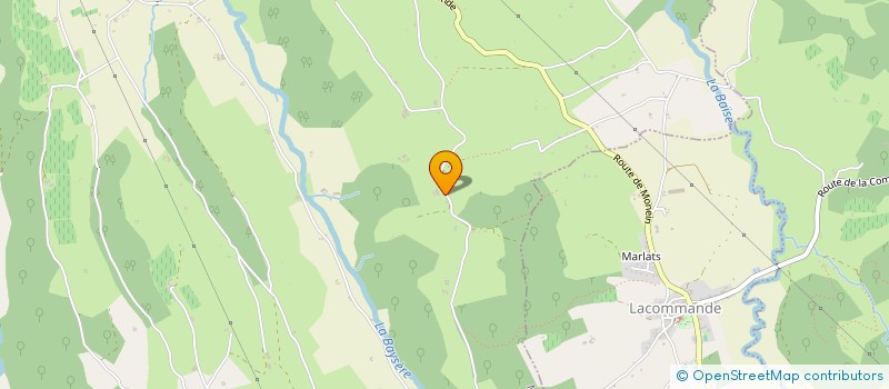 localisation de l'entreprise EARL COUIC 162 à MONEIN