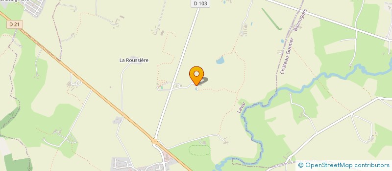 localisation de l'entreprise EARL COULON à PARNE-SUR-ROC