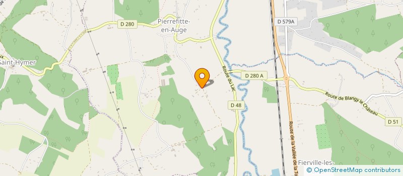 localisation de l'entreprise EARL COUR LECOQ  PIERREFITTE-EN-AUGE