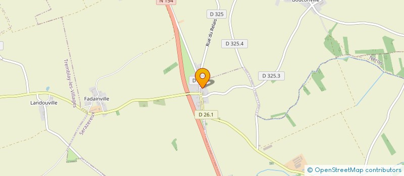 localisation de l'entreprise EARL COURTOIS à TREMBLAY-LES-VILLAGES