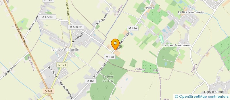 localisation de l'entreprise EARL COUSTENOBLE à AUBERS