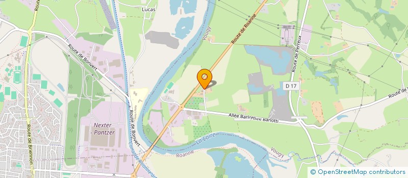 localisation de l'entreprise EARL COUTAUDIER  VOUGY