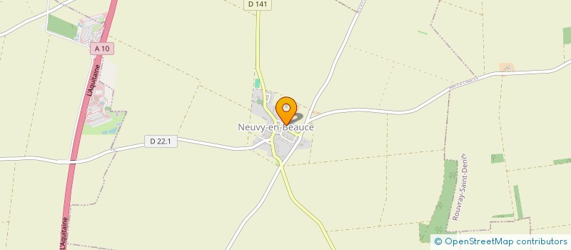 localisation de l'entreprise EARL COUTURIER à NEUVY-EN-BEAUCE