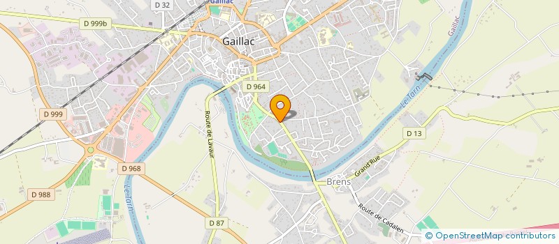 localisation de l'entreprise EARL CRAYSSAC  MONTANS