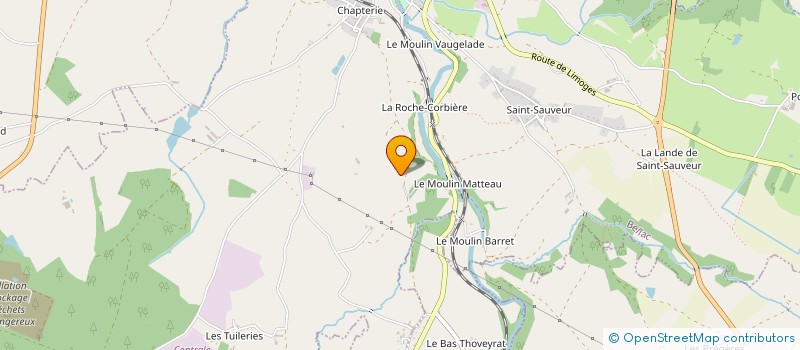 localisation de l'entreprise EARL CRECHE-GRIMAL  BLOND