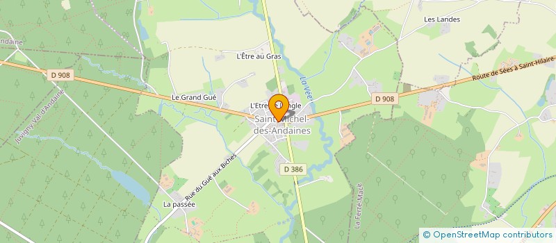 localisation de l'entreprise EARL CROISE à MAGNY-LE-DESERT